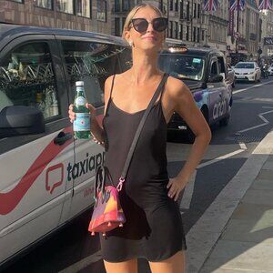 Charles and Keith Fire Pink Bag